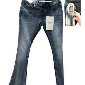 Soho Women's Medium Blue Bootcut Jeans